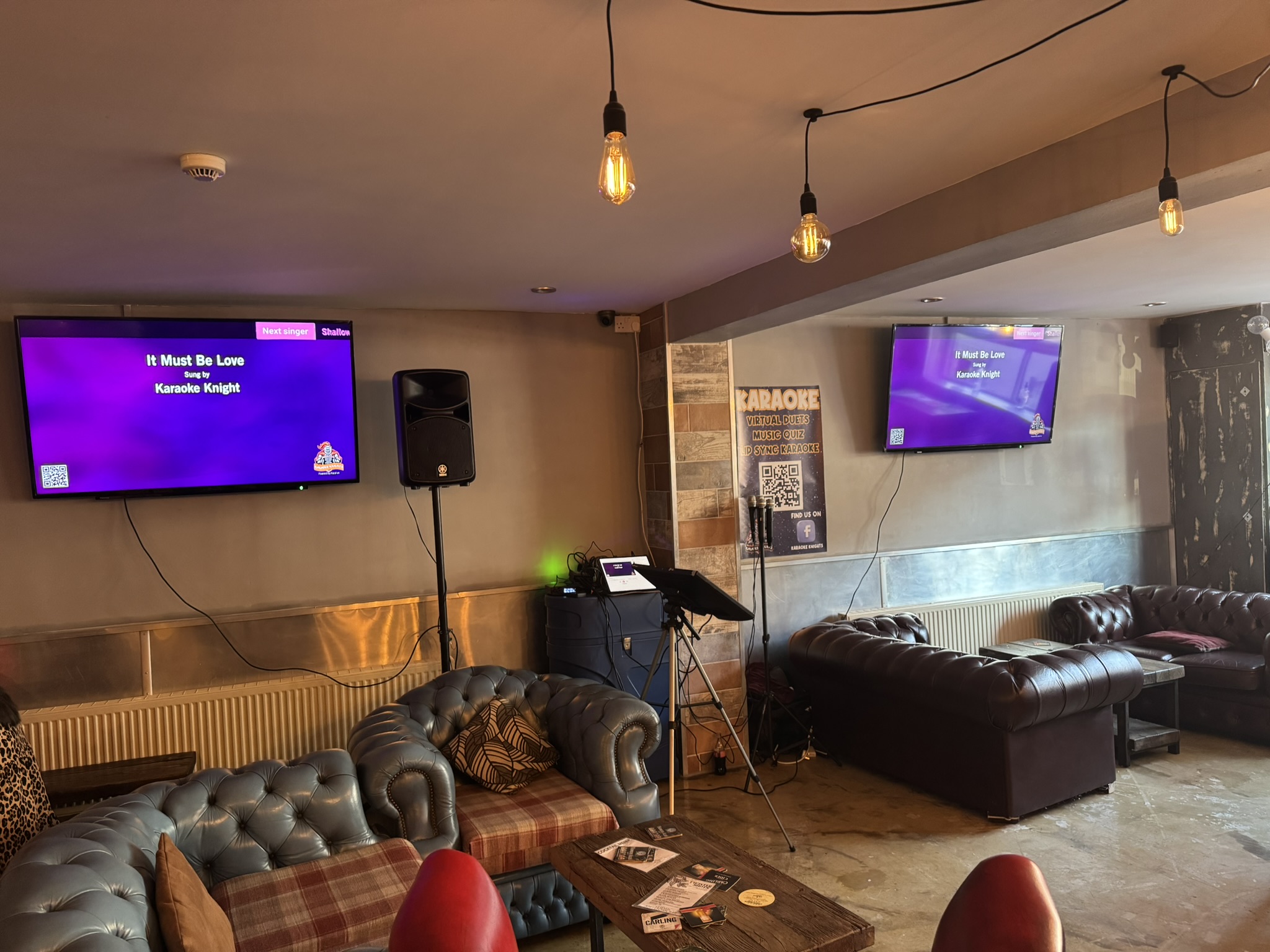 Karaoke setup example